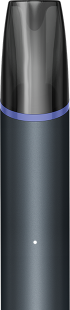 VEEV NOW ULTRA Blue Raspberry disposable vaping device close up with purple ring around the mouthpiece